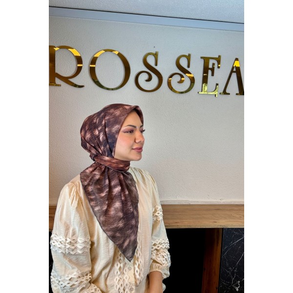 Desenli Soft Eşarp 03K